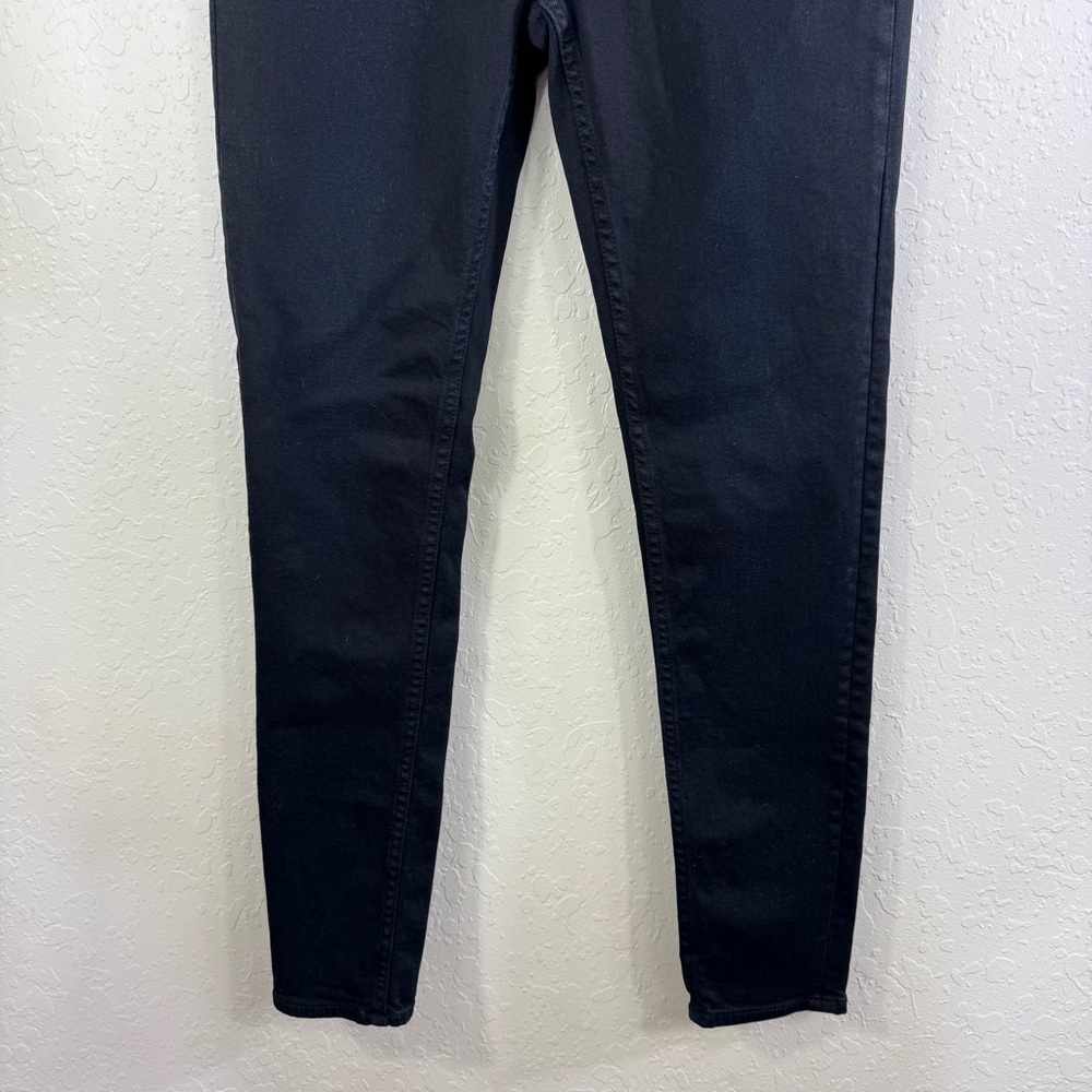 BLK DNM Jeans Black Skinny Fit Women‎ Size 29x30 Cotton Spandex - Picture 3 of 8